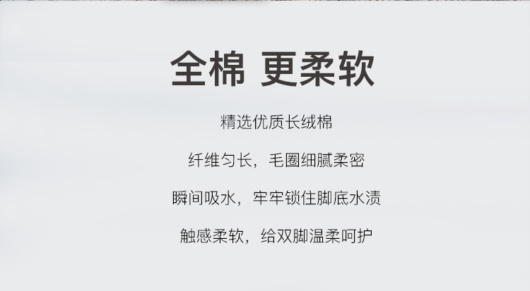 amain雅棉 地垫全棉加厚酒店地巾 浴室地垫卫生间防滑脚垫卫浴吸水门垫 美泉