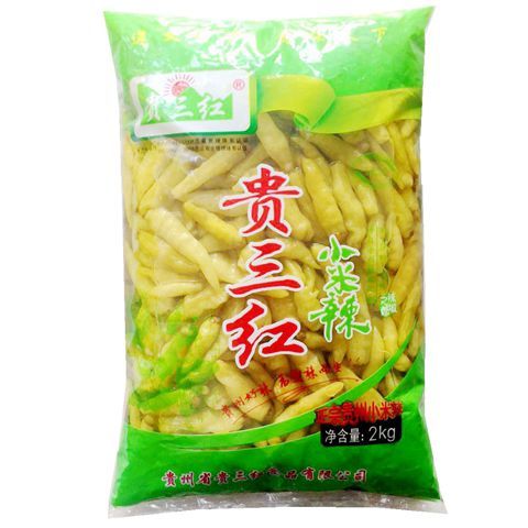 贵三红泡椒小米椒下饭菜咸菜泡菜酸菜小米辣贵州特产酸甜咸口