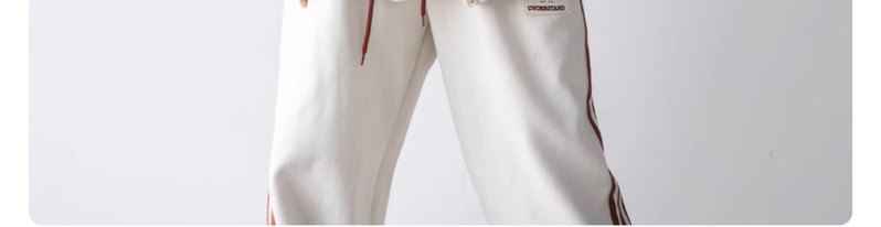  卓纪 撞色时尚运动服套装女春秋季新款跑步宽松韩版学生卫衣休闲两件套