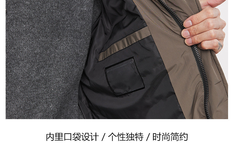 卓纪 抗寒羽绒服男冬季2024新款加厚连帽工装潮牌休闲宽松保暖外套