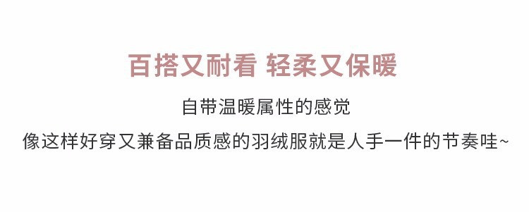 卓纪 新国标95白鸭绒轻奢面包服简约立领百搭羽绒服女小个子短款厚外