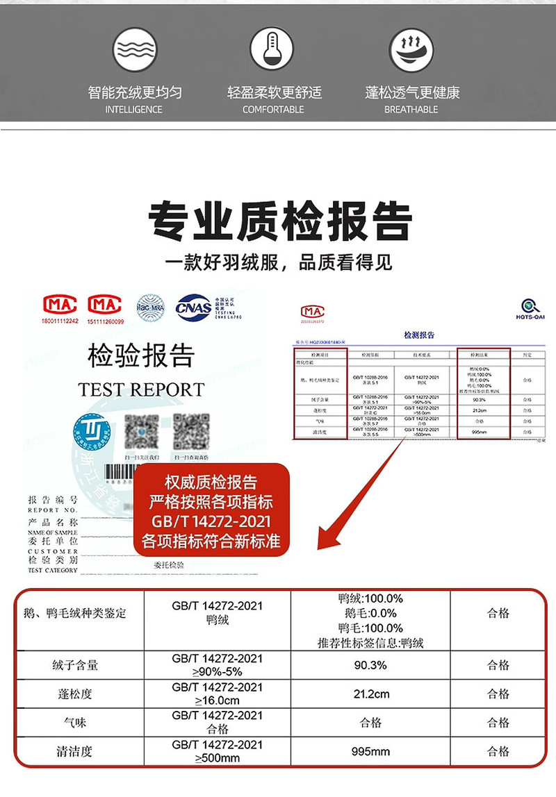 卓纪 工装羽绒服女2024冬季新款韩版中长款白鸭绒大毛领情侣加厚派