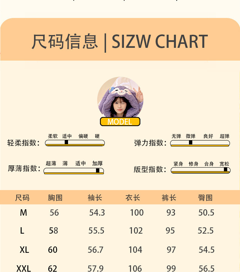 卓纪 珊瑚绒睡袍女三层夹棉秋冬季加绒加厚2024新款可爱冬天睡衣家