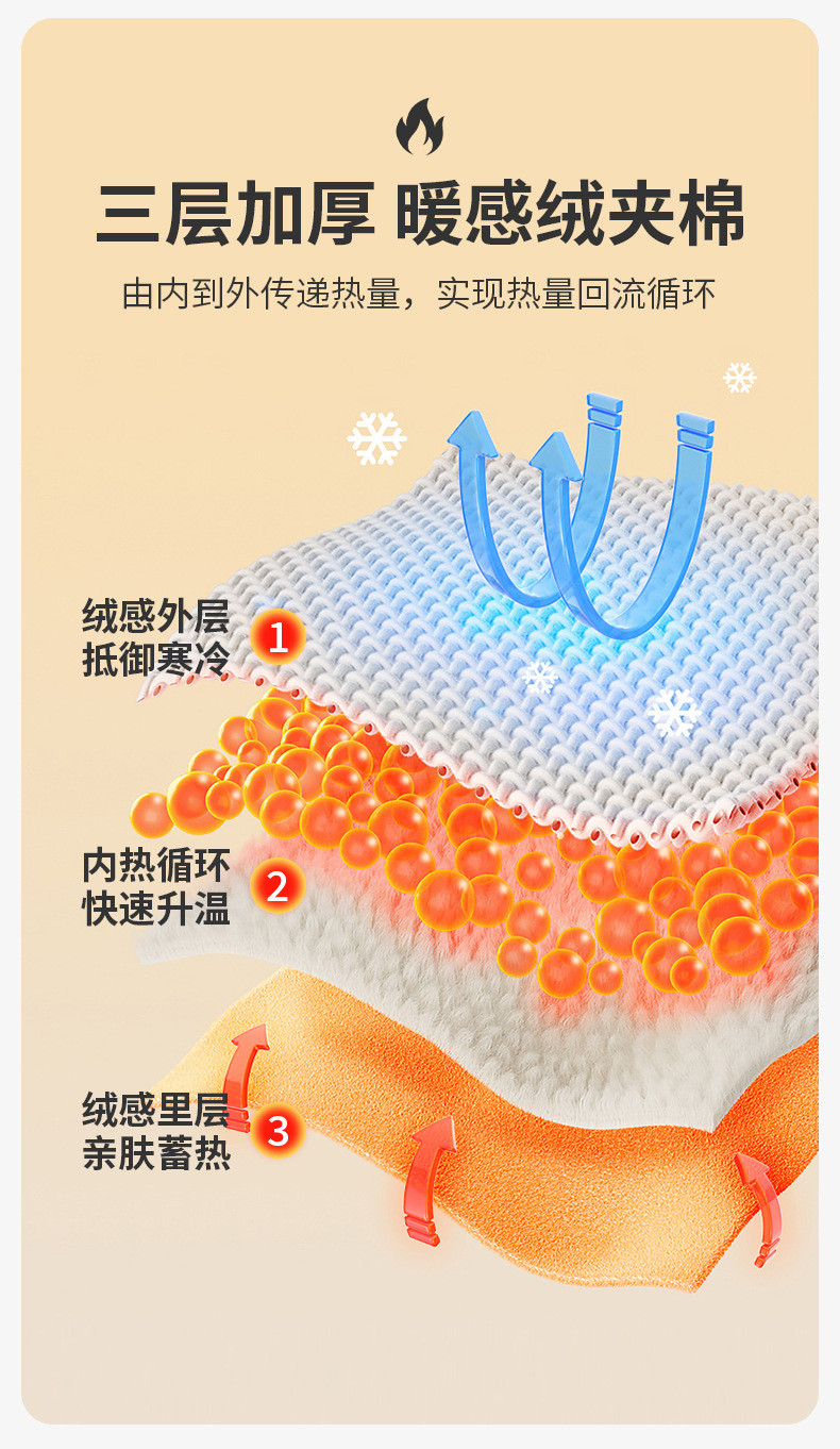 卓纪 男士睡衣秋冬季珊瑚绒三层夹棉加厚加绒睡袍长款青少年家居服套装