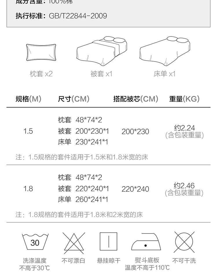 罗莱LOVO 自由旅途--全棉床品四件套【复制】