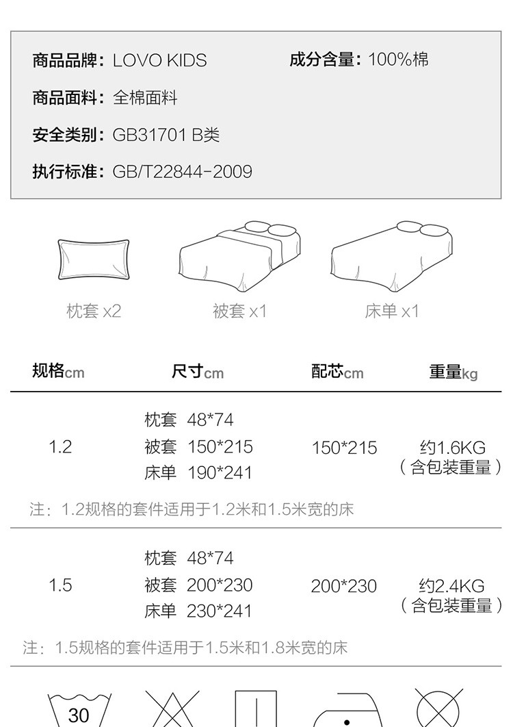 罗莱LOVO 甜蜜冰淇淋-四件套【复制】