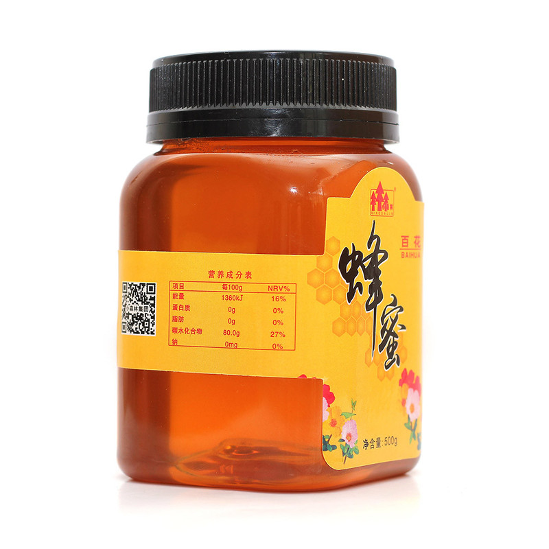 【随州】小森林 百花蜂蜜 500g