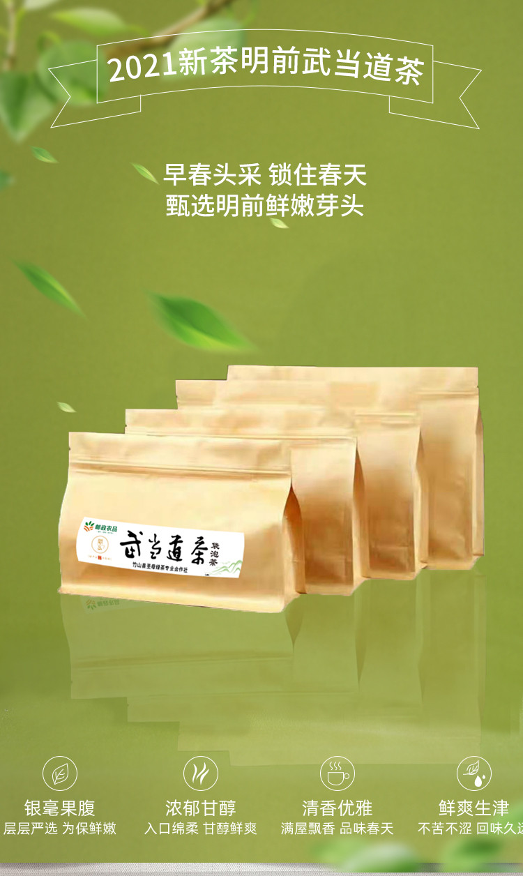 【问玄】武当道茶 袋泡装 100g