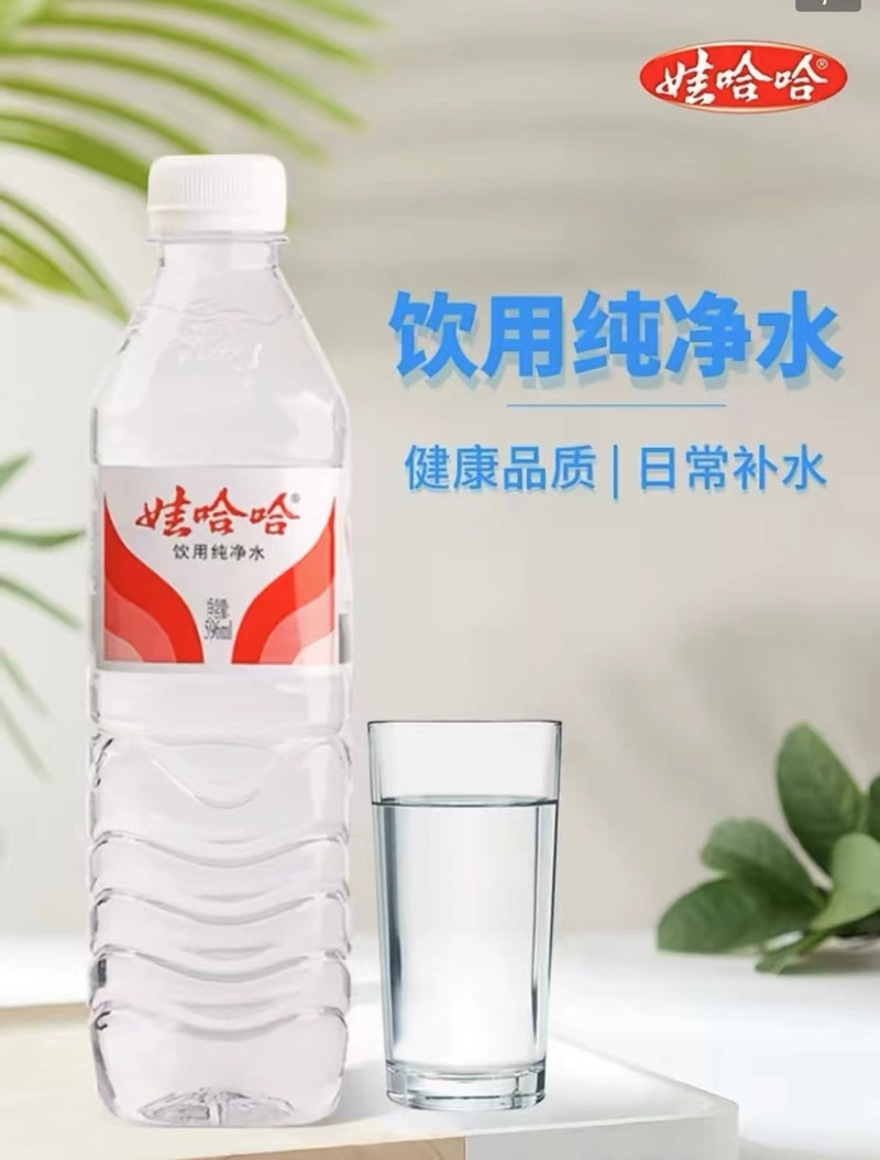 东厢记 【北仑振兴馆】娃哈哈纯净水596ML*24瓶