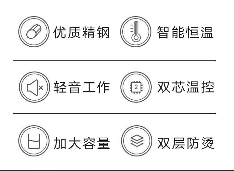  【电水壶】不锈钢电热水壶自动断电水煲2500ML复古绿【大牛电器】