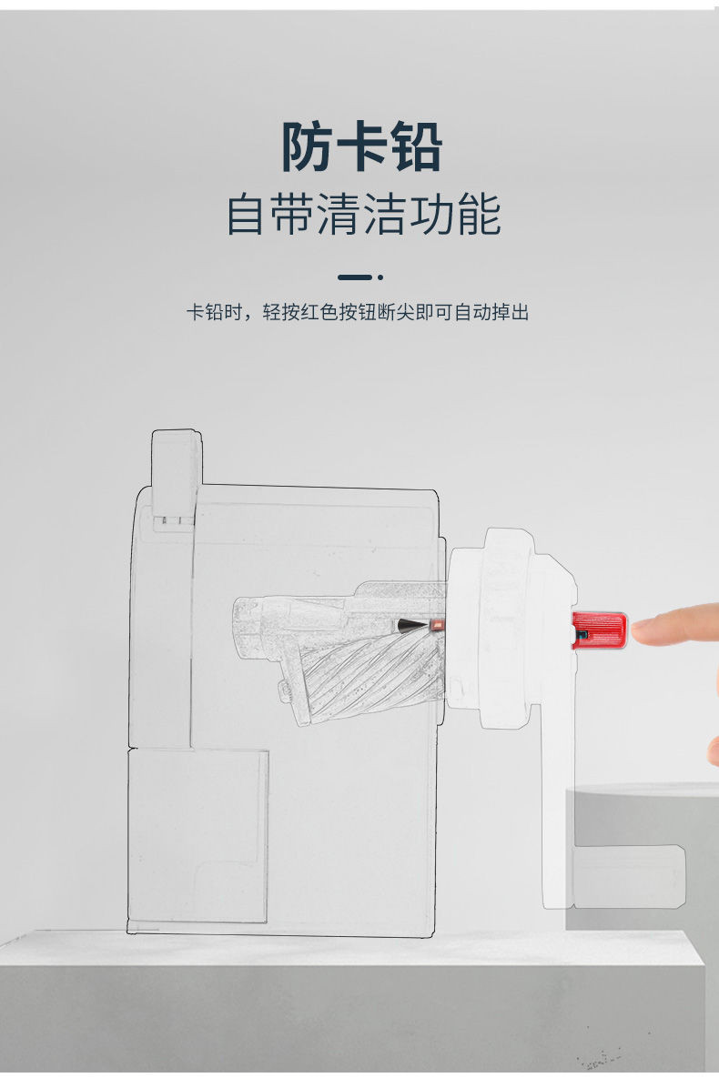 鼎邦 机器人削笔器文具学习用品