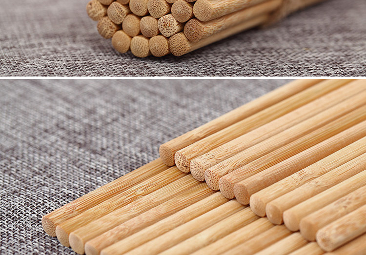 温斯蔓 碳化传统竹筷子1包