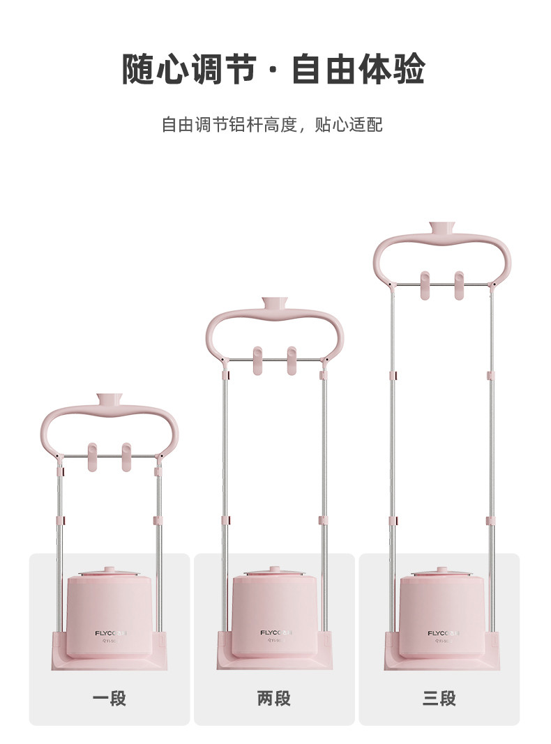 飞科挂烫机FI9820 家用蒸汽小型熨斗手持熨烫机烫衣服便携式