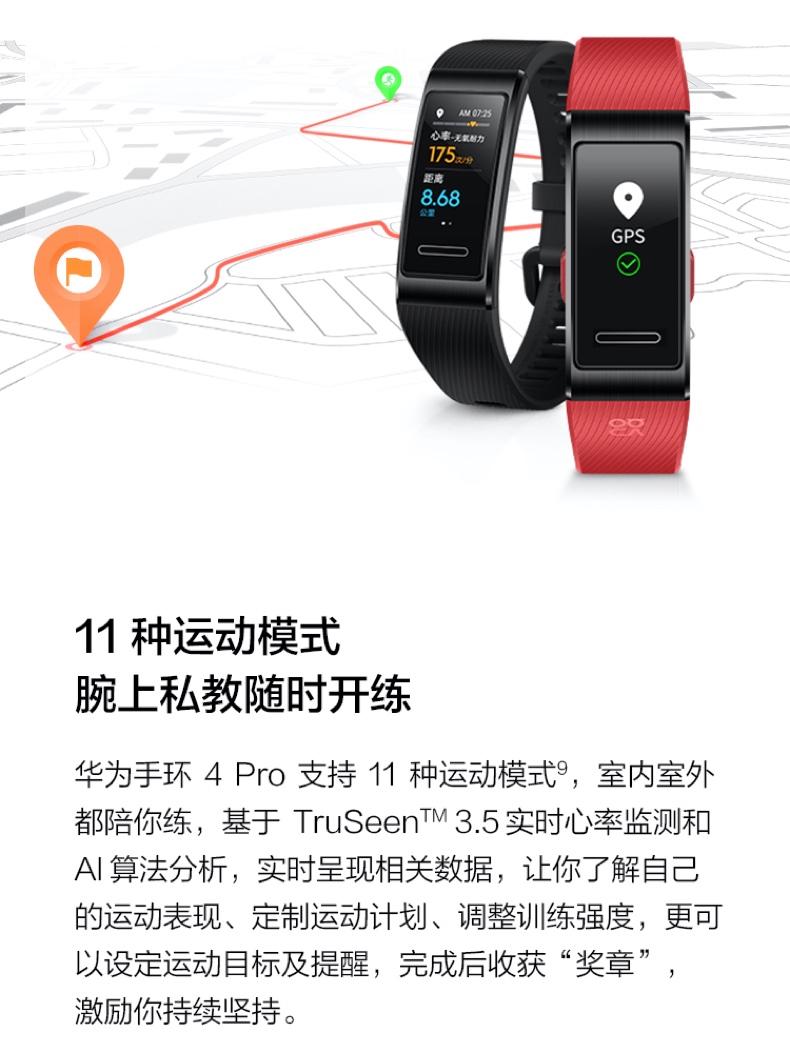 华为/HUAWEI 手环4 Pro