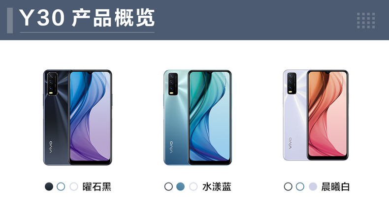 VIVO  Y30新款智能手机大电池