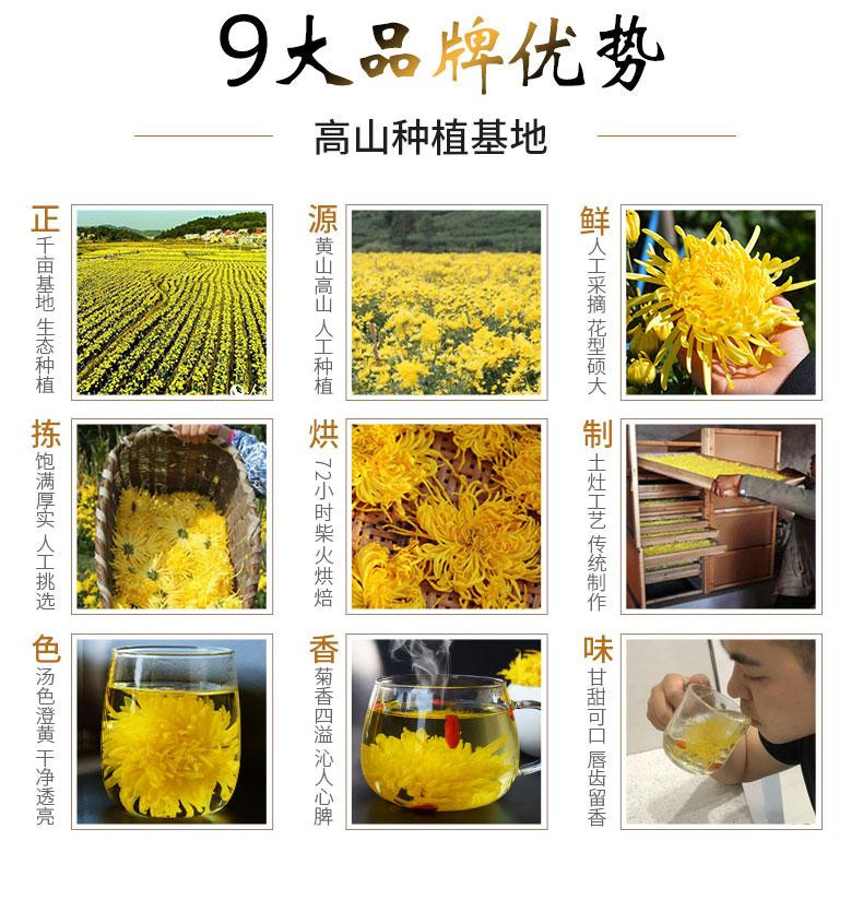 宜供优品宜供 菊花茶金丝皇菊1罐