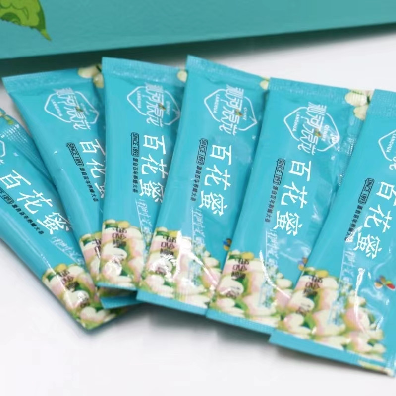 航之丰食品 【山西·晋城】 沁河浪花集团 蓝色袋装百花条蜜 15g*10条