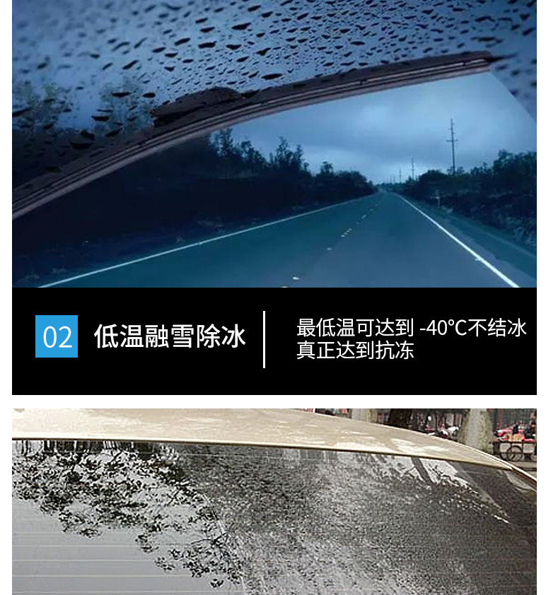 玻璃水汽车雨刮水一箱冬季车用防冻型玻璃水强力去污四季通用批发