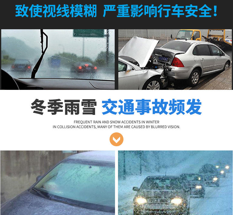 玻璃水汽车雨刮水一箱冬季车用防冻型玻璃水强力去污四季通用批发