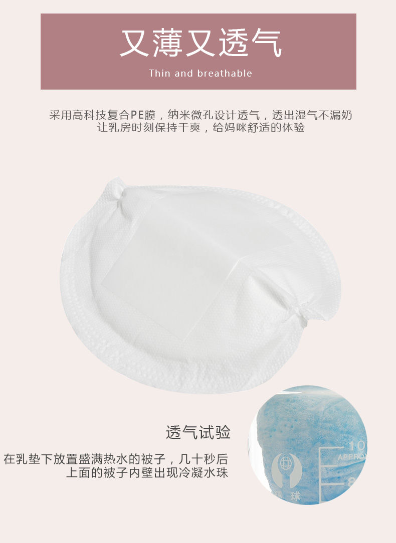 产妇防溢乳垫一次性超薄乳贴产后用品哺乳胸贴母乳贴隔奶垫溢奶垫