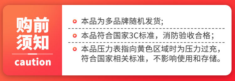 汽车车载灭火器1公斤2kg车载家用干粉灭火器审车年检手提式货车