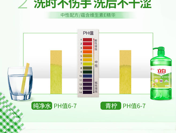 【立白洗洁精正品】新金桔洗洁精野生姜去腥柠檬精去油洗洁精家庭装