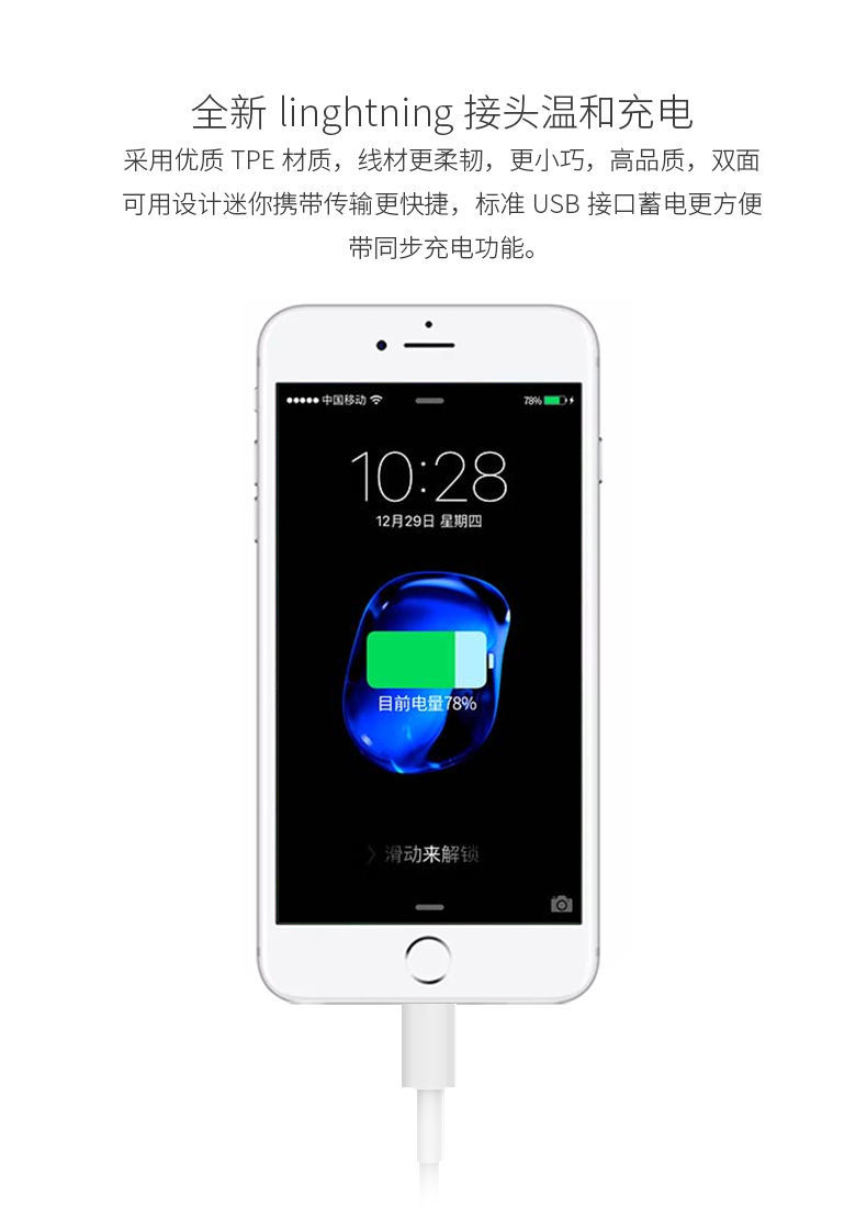 适配苹果充电器原封iPhone快充数据线7/8/xr/xsmax手机通用充电头