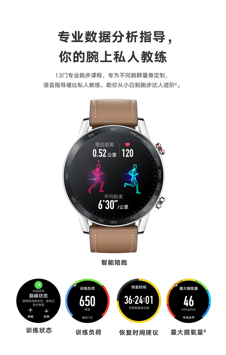 华为/HUAWEI 荣耀手表Magic watch 2 46mm