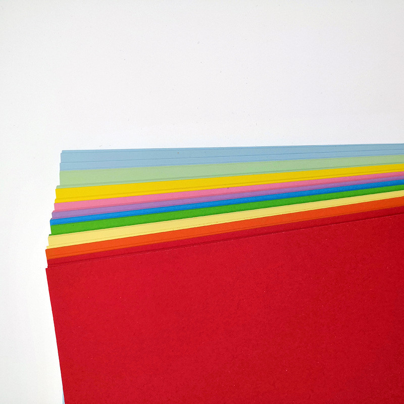 广博/GuangBo A4彩色复印纸印加系列80g打印纸10色混装100张/包办公室打印F8070H