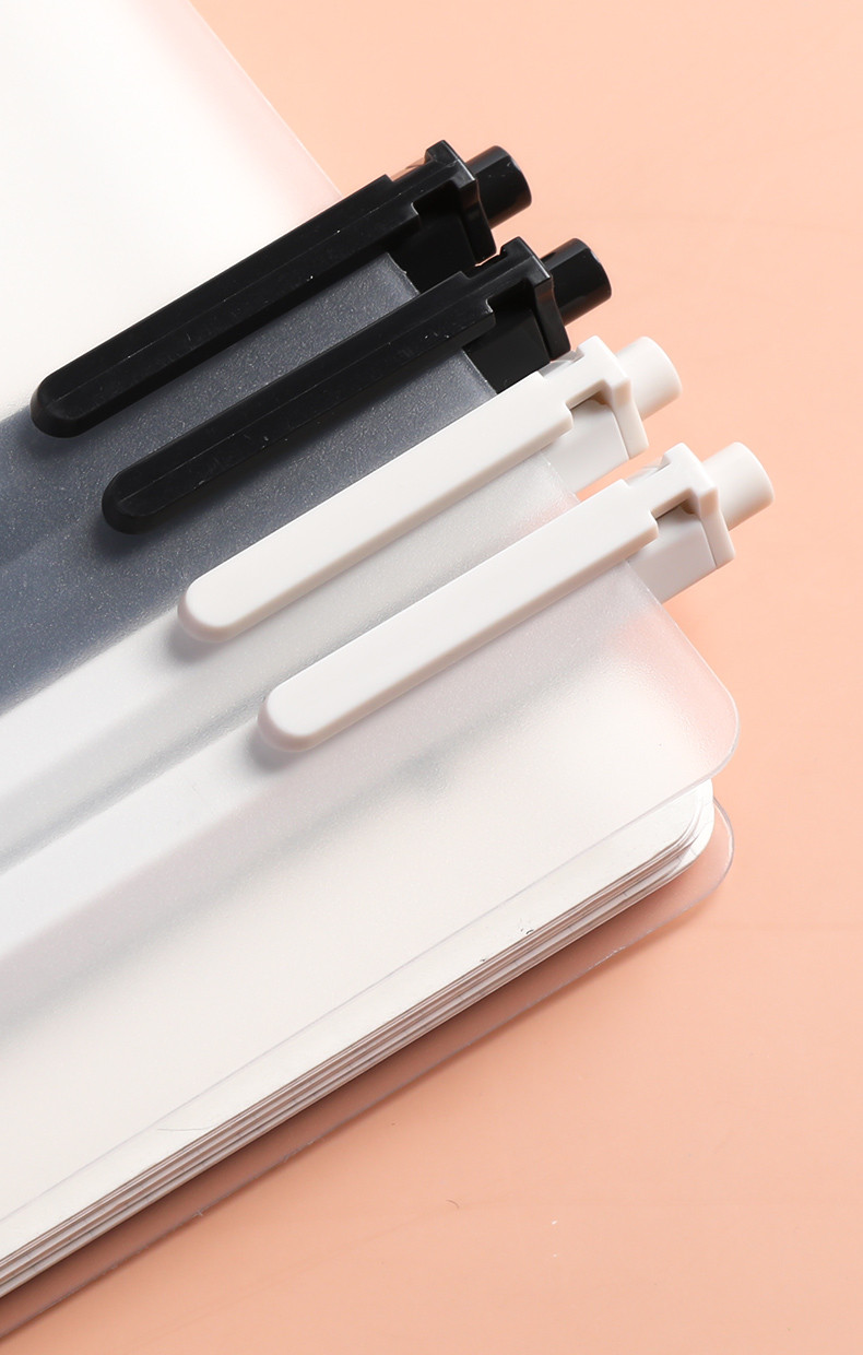 晨光/M&amp;G  晨光文具本味系列AGP83007按动笔 0.35mm细笔画中性笔黑色水笔