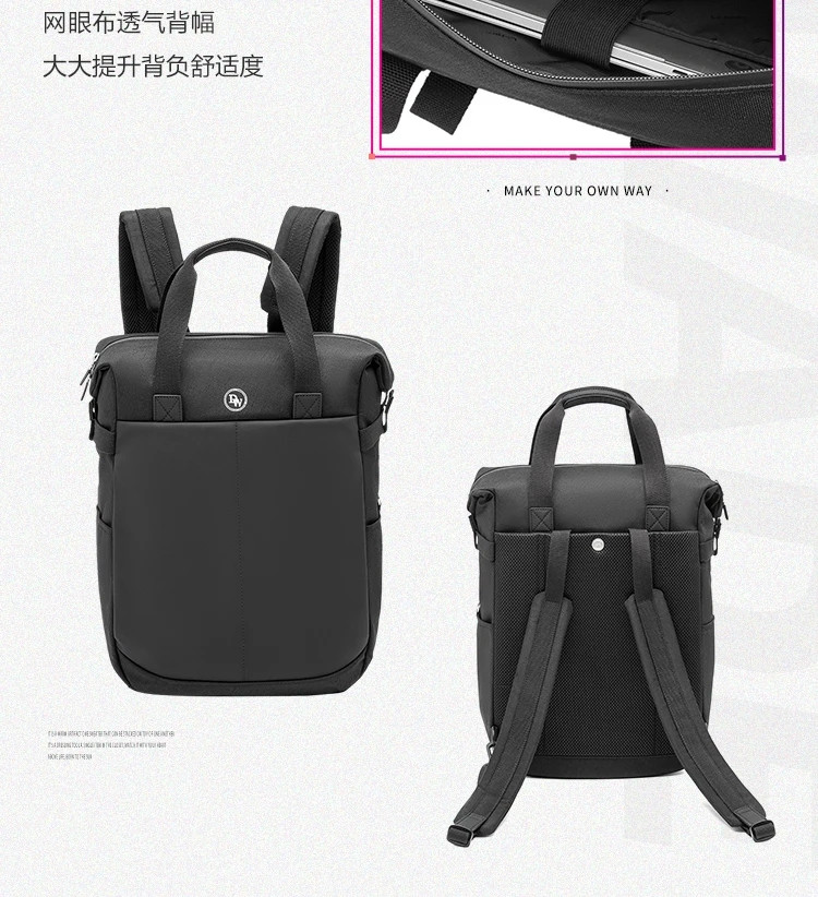 李宁/LI NING 韦德系列双肩包运动背包男女同款可手提休闲包运动配件ABST007