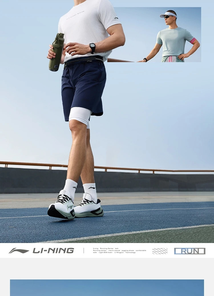 李宁/LI NING 男子速干透气短袖T恤圆领百搭ATSU199