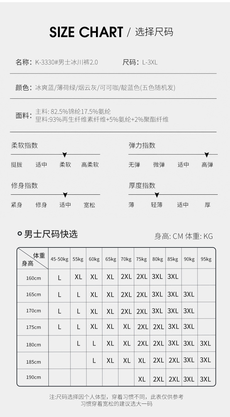 简出色  【领券优惠10元】新款男士5A抑菌冰川裤透气网眼无痕高弹力中腰男士平角内裤