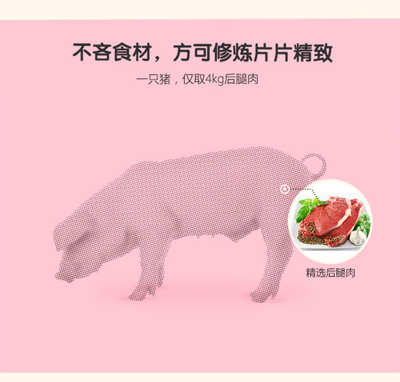 三只松鼠 猪肉脯 猪肉干肉脯靖江特产休闲零食100g/袋