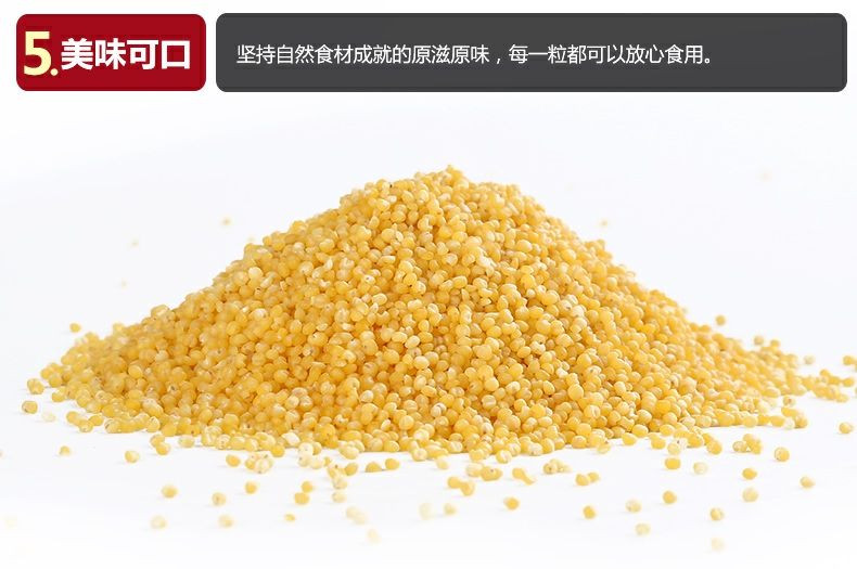 盛耳 有机黄小米400g 小黄米小米粥新米米脂黏糯农家东北杂粮粮食