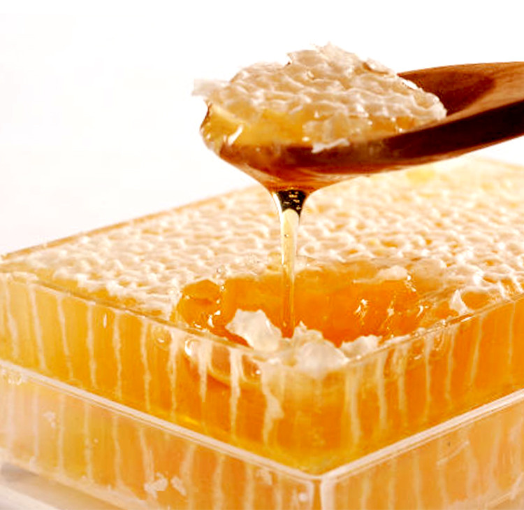 四川达州万源市万物生百花蜂巢蜜 500克/盒 嚼着吃的蜂蜜