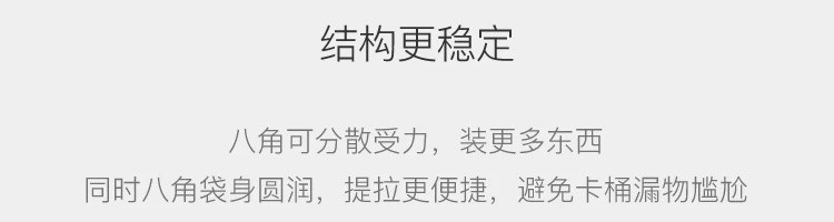 【网易严选】金属色平口垃圾袋 结实到能塞下6瓶大可乐