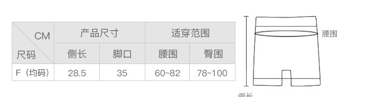 【网易严选】女式防磨平角安全裤