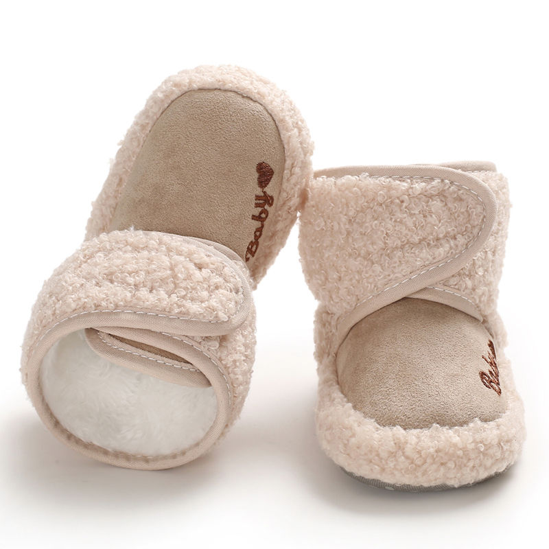 新生婴儿鞋袜秋冬季防掉3-6-12个月9男女宝宝单鞋子学步软底0-1岁