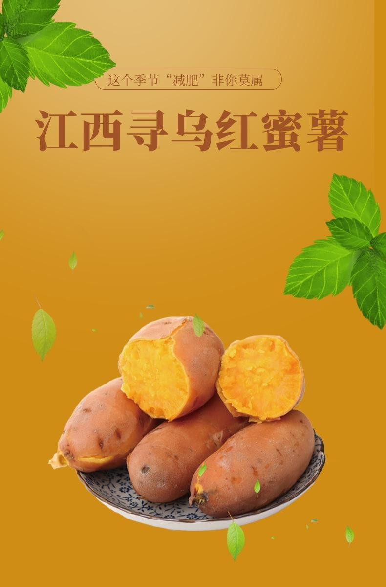 江西寻乌红蜜薯 5斤装