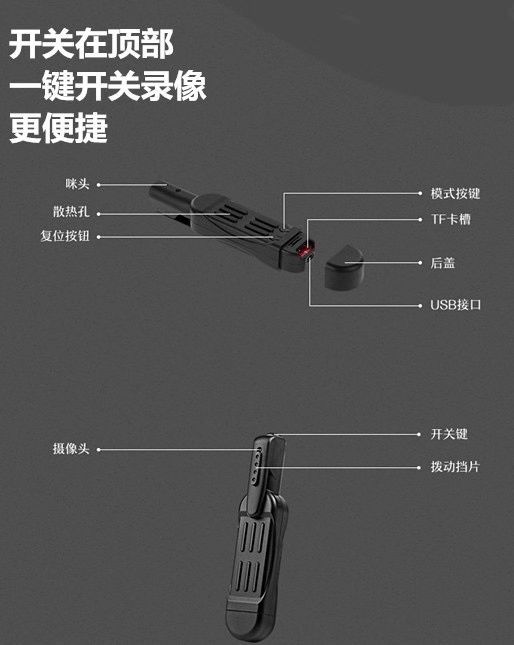 录音笔录像摄像机器高清拍照多功能专业录像笔学生便宜随身录音笔