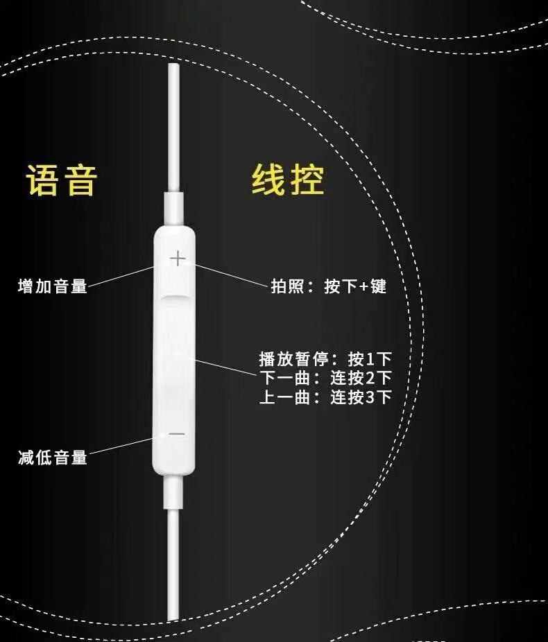 华.为原装耳机type-c/p20p10荣耀10v20Play线控带麦入耳式通用耳塞