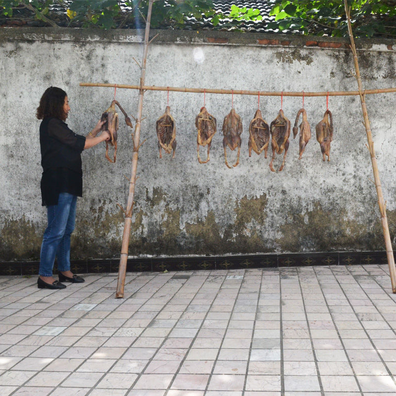 溧阳天目湖咸鹅腊鹅风干鹅土特产腊味年货鹅肉茅山咸鸭腊鸭咸鸡风a