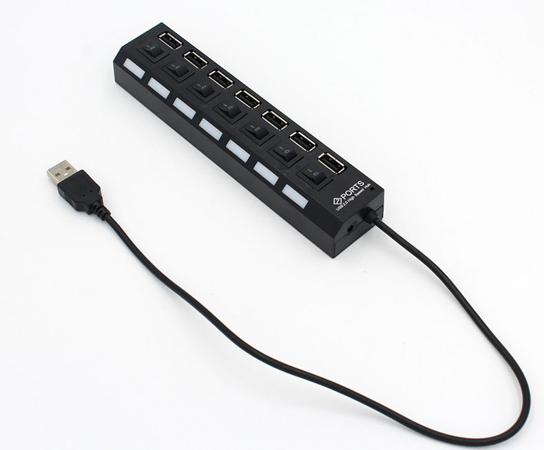 usb高速分线器笔记本台式电脑u盘鼠标键盘数据开关转换器手机充电