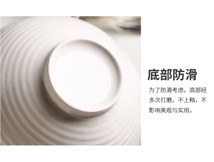 日式拉面碗大汤碗手绘创意水果沙拉碗筷套装碗家用陶瓷拌面泡面碗