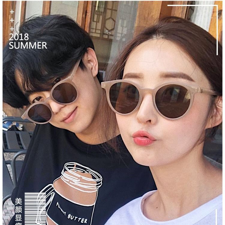 太阳镜ns防紫外线眼镜韩版四色糖果墨镜时尚复古街拍韩版