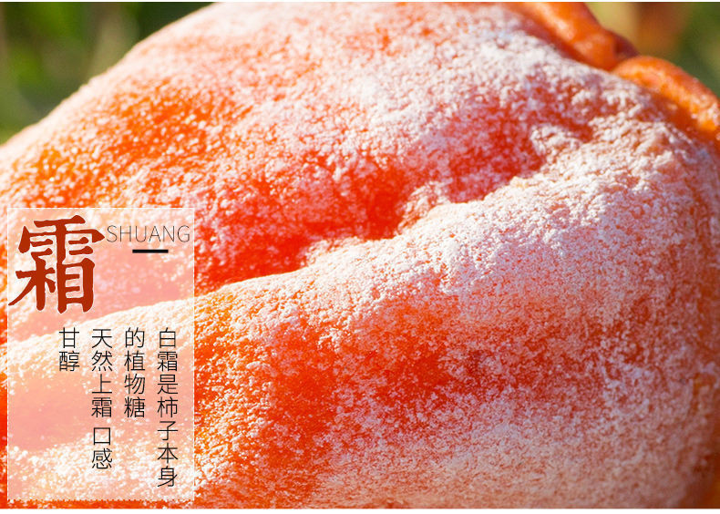 义江缘 【限时活动  领券立减4元】广西桂林柿饼吊柿子独立包装 冷冻