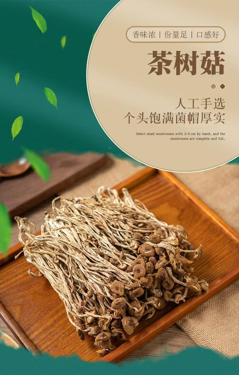 品菌食品 庆元的茶树菇 菇类干货炖汤土特产菌菇