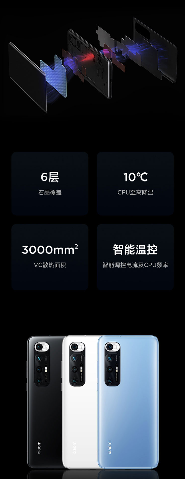小米/MIUI 10S 骁龙870 5G手机 全网通 套装版