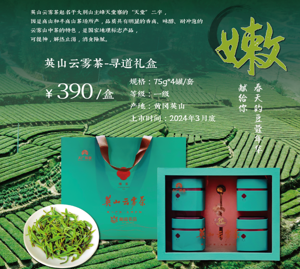 大广茶叶 英山云雾茶-寻道礼盒